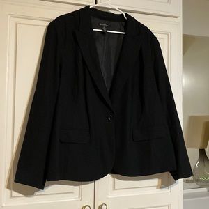 Black suit jacket